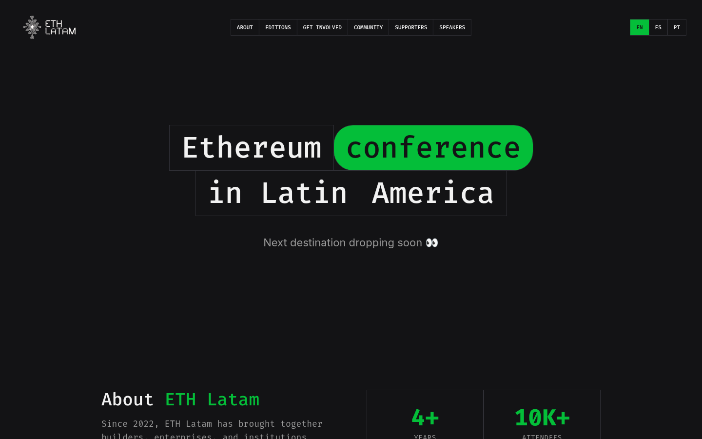 ETHLatam — Brand & Event Design