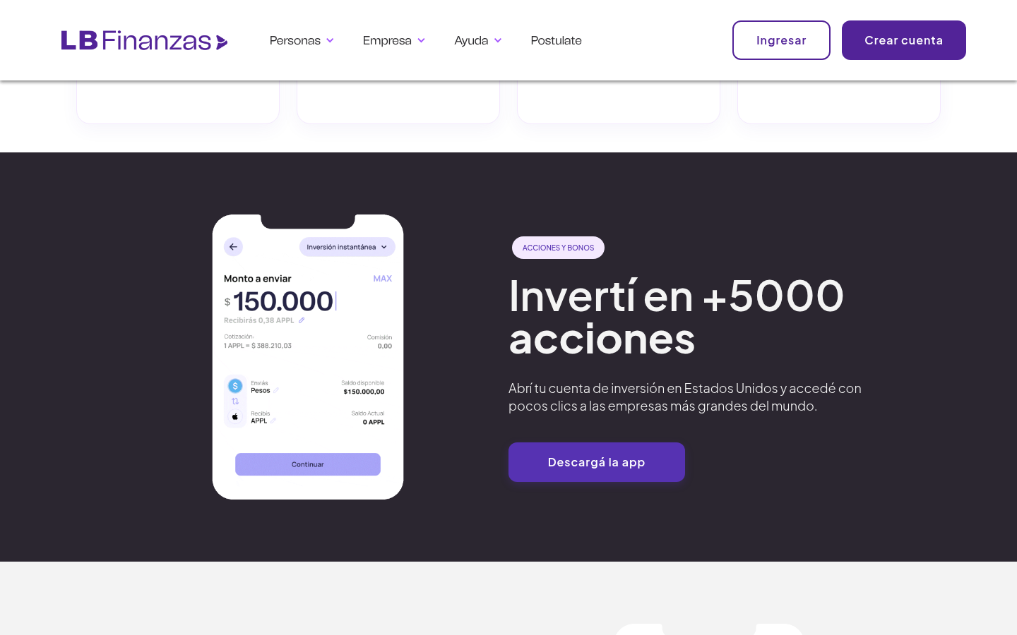 LB Finanzas — App & Plataforma Web